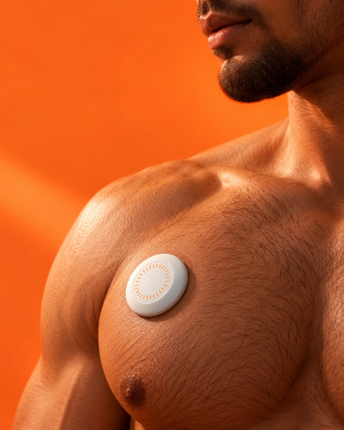 AESISENSE wearable health device in everyday use